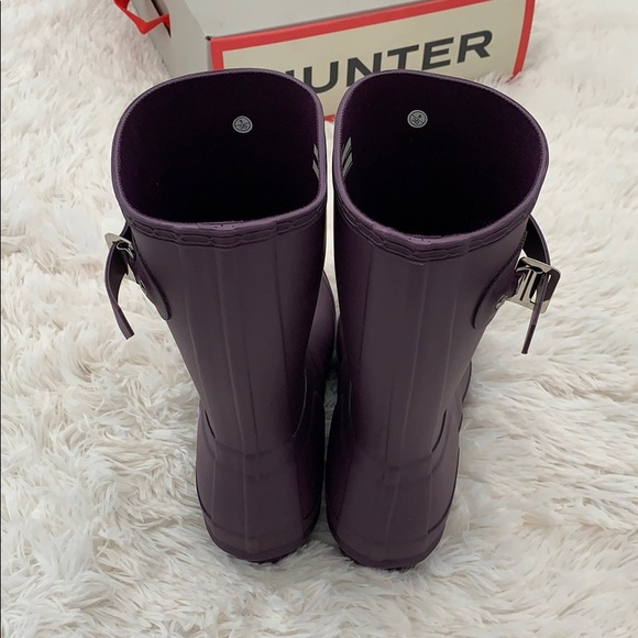 Brand new Hunter original short matte rain boots - Picture 5 of 8
